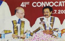 At the 41st convocation of IIT Madras, 2004