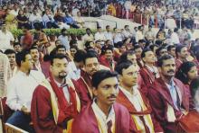 A view of the audience at the 41st convocation, 2004