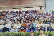 A section of the audience at the 41st convocation, 2004