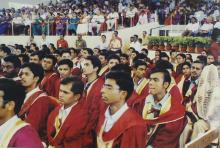 A view of the audience at the 41st convocation, 2004