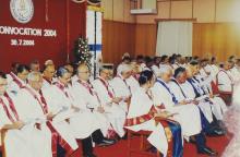 At the 41st convocation of IIT Madras, 2004