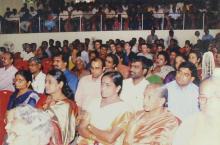 A shot of the audience at the 41st convocation, 2004