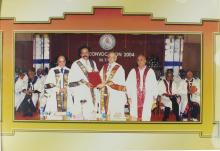 A moment from the 41st convocation, 2004