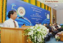 Mr. Shrikumar Suryanarayan speaks at the 50th Institute Day, 2009