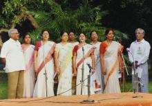 A moment from the 60th Republic Day celebration, 2009