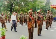 Prof. M. S. Ananth at the 60th Republic Day celebration, 2009
