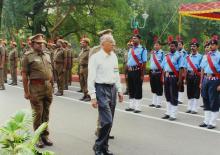 Prof. M. S. Ananth at the 60th Republic Day celebration, 2009