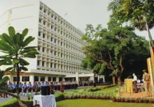 A view of the proceedings of the 60th Republic Day celebrations, 2009