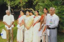 A moment from the 60th Republic Day event, 2009