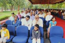 A view of the audience at the 60th Republic Day event, 2009