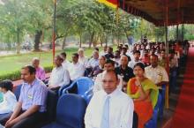 A section of the audience at the 60th Republic Day event, 2009