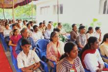 A view of the audience at the 60th Republic Day event, 2009