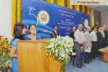Invocation ceremony at the 50th Institute Day function, 2009