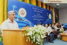 Prof. V. G. Idichandy delivers a speech at the 50th Institute Day, 2009