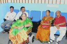 A close-up shot of audience members, 50th Institute Day, 2009