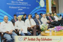  A shot of the distinguished guests at the 50th Institute Day, 2009