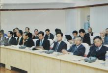 Japanese delegates at the IIT Madras-Kyushu University MoU meeting, 2006