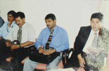 Some of the attendees at the IIT Madras-Kyushu University MoU meeting, 2006