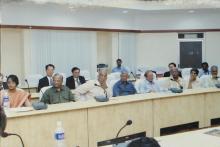 The attendees of the IIT Madras-Kyushu University MoU meeting, 2006