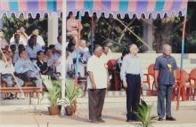 At the inauguration of the 12th Inter-IIT Staff Sports Meet, 2004