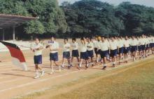 March-past by IIT Delhi during the 12th Inter-IIT Staff Sports Meet, 2004
