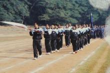 A march-past during the 12th Inter-IIT Staff Sports Meet, 2004