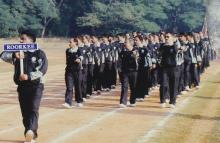 March-past by IIT Roorkee during the 12th Inter-IIT Staff Sports Meet, 2004