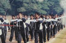 March-past by IIT Madras during the 12th Inter-IIT Staff Sports Meet, 2004