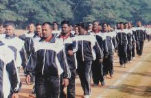 March-past by IIT Madras during the 12th Inter-IIT Staff Sports Meet, 2004
