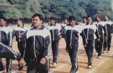 March-past by IIT Madras during the 12th Inter-IIT Staff Sports Meet, 2004