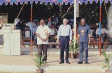 Prof. M. S. Ananth at the 12th Inter-IIT Staff Sports Meet, 2004