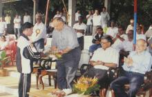 The distinguished guests at the 12th Inter-IIT Staff Sports Meet, 2004