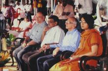 The distinguished guests at the 12th Inter-IIT Staff Sports Meet, 2004