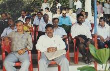 Audience members at the 12th Inter-IIT Staff Sports Meet, 2004