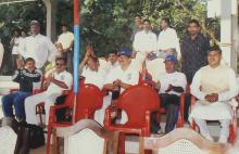People applaud at the 12th Inter-IIT Staff Sports Meet, 2004