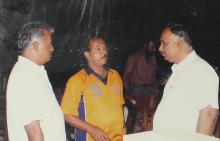 At the 12th Inter-IIT Staff Sports Meet, 2004