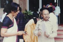 At the Student Activities Centre for the 42nd Convocation, 2005