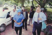 Prof. M. S. Ananth and Mr. Montek Singh Ahluwalia, 42nd Convocation (2005)