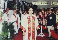 Dr. Usha Titus at the 42nd Convocation, 2005