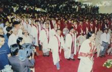 Academic procession during the 42nd Convocation, 2005
