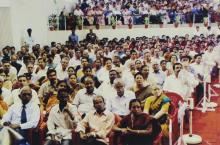 A view of the audience at the 42nd Convocation, 2005