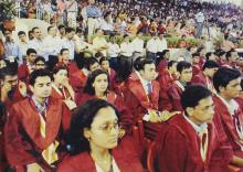 Graduands at the 42nd Convocation, 2005