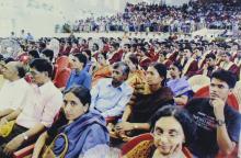 A section of the audience at the 42nd Convocation, 2004