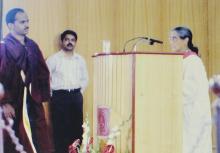 Degree distribution at the 42nd Convocation, 2005