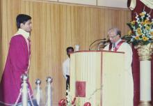 Degree distribution at the 42nd Convocation, 2005