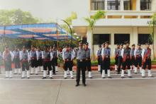 Security guards take part in the parade, 63rd Republic Day (2012)