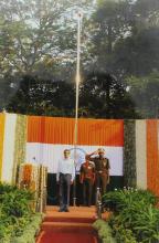 Prof. Bhaskar Ramamurthi at the 63rd Republic Day Celebrations, 2012