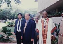 Some of the distinguished guests at the 35th Convocation, 1998