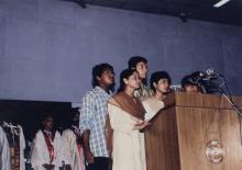 Invocation ceremony at the 35th Convocation (1998)