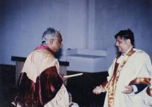 Prof. R. Natarajan at the 35th Convocation, 1998